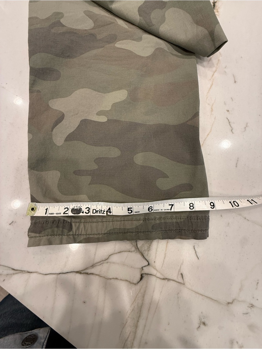 American Eagle Outfitters Women's Camo Cargo Pants - Green - Picture 7 of 9